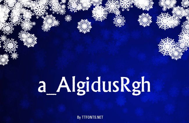 a_AlgidusRgh example