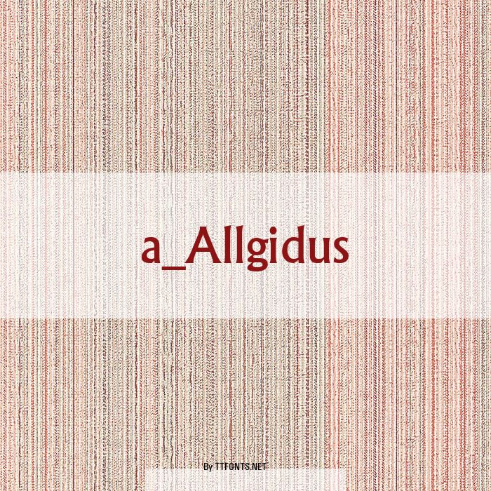 a_Allgidus example