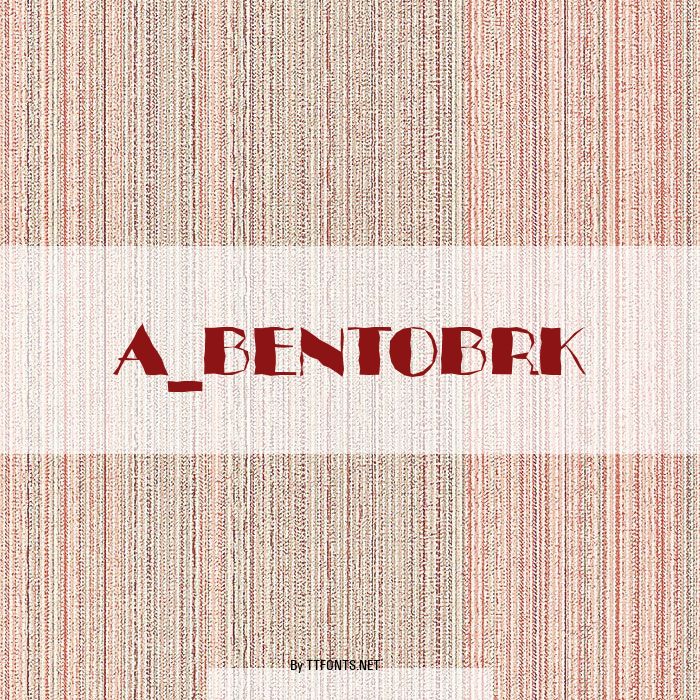 a_BentoBrk example