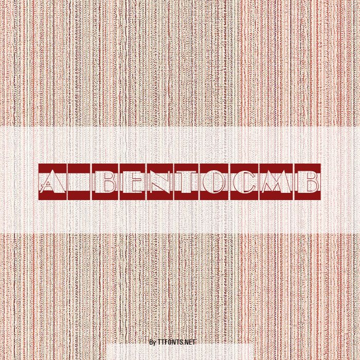 a_BentoCmB&W example