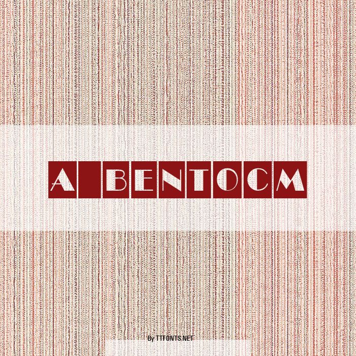 a_BentoCm example