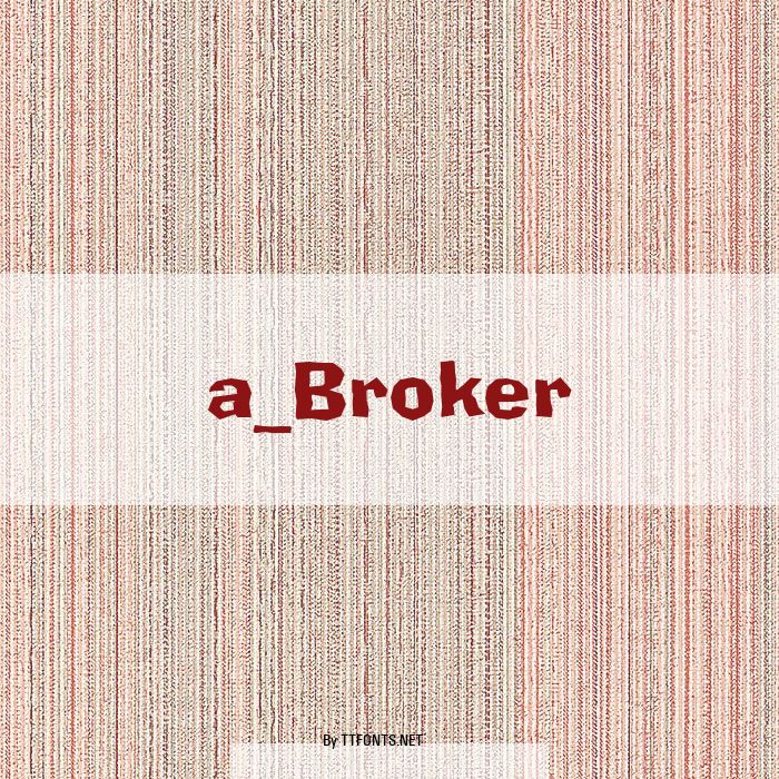 a_Broker example