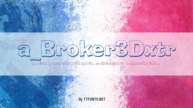 a_Broker3Dxtr example