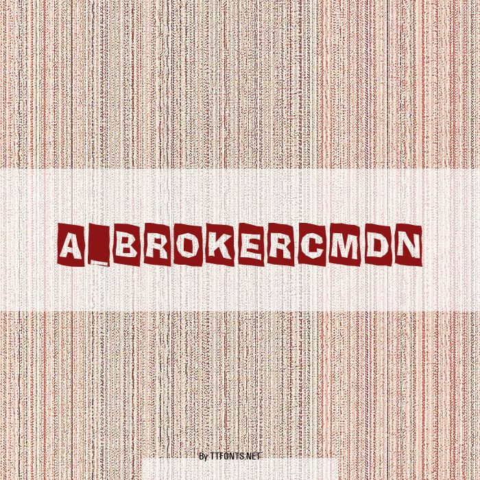 a_BrokerCmDn example