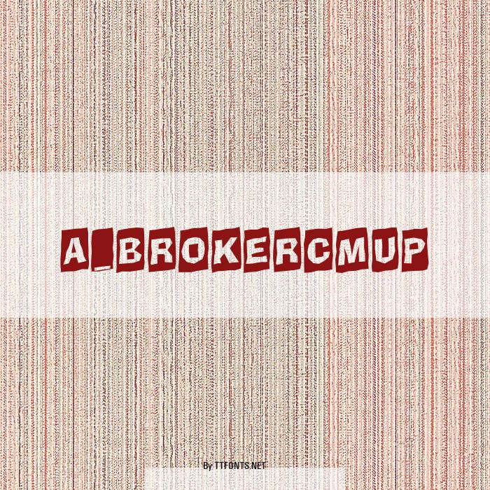 a_BrokerCmUp example