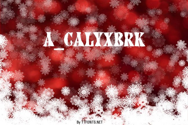 a_CalyxBrk example