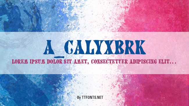 a_CalyxBrk example