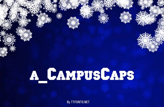 a_CampusCaps example