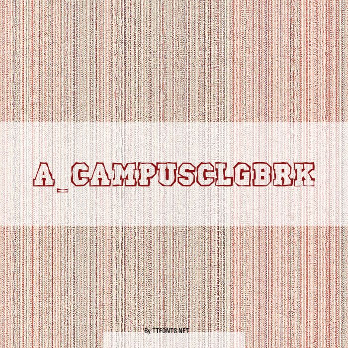 a_CampusClgBrk example