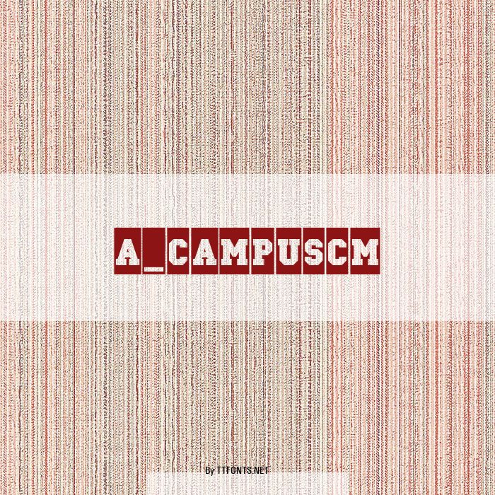 a_CampusCm example