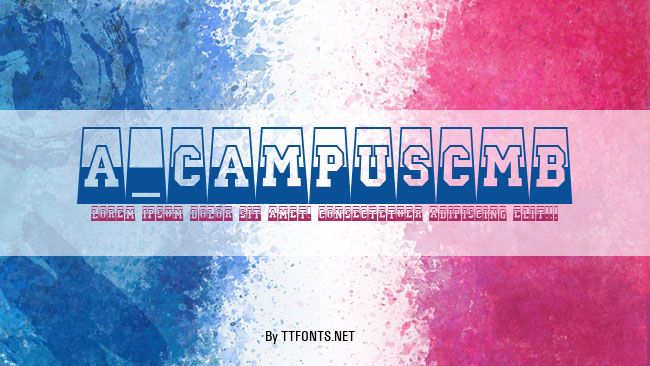 a_CampusCmB&WPrsp example