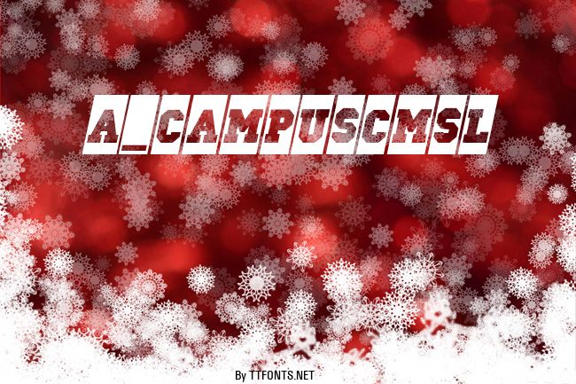 a_CampusCmSl example