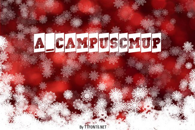 a_CampusCmUp example