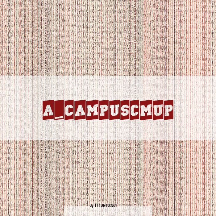 a_CampusCmUp example