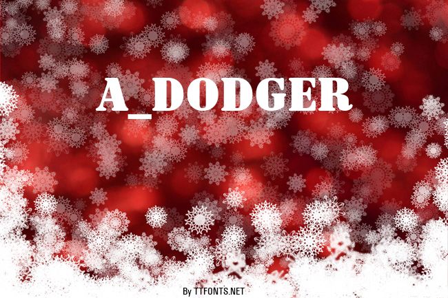 a_Dodger example