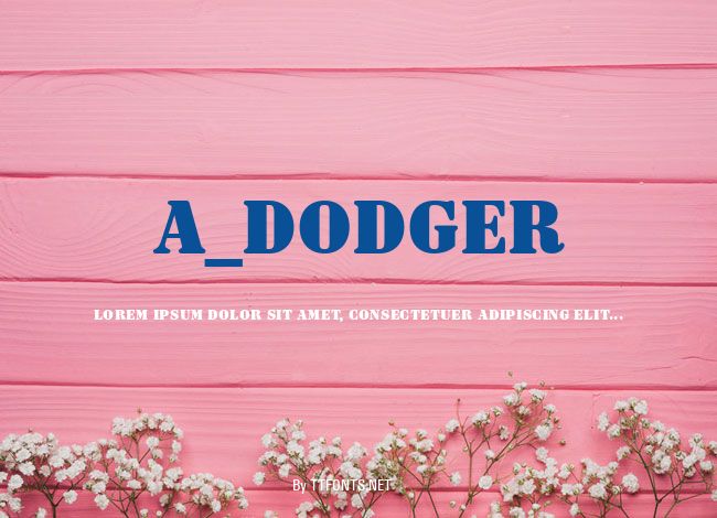 a_Dodger example