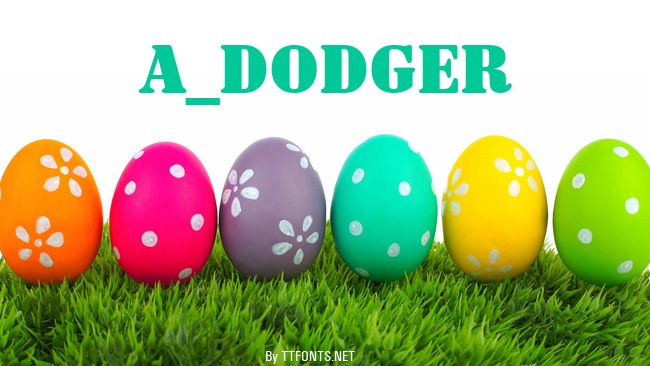 a_Dodger example