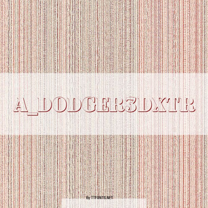 a_Dodger3Dxtr example