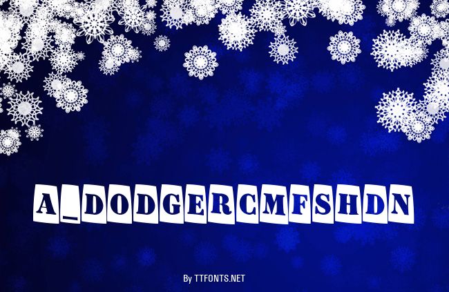 a_DodgerCmFshDn example