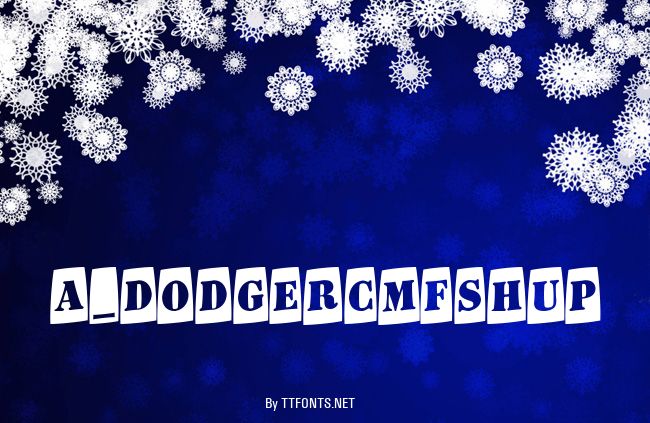 a_DodgerCmFshUp example