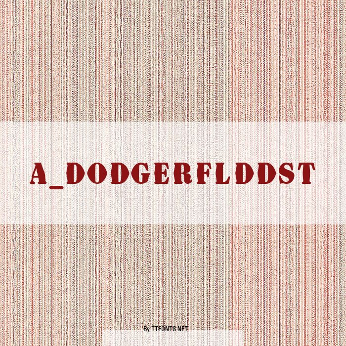 a_DodgerFldDst example