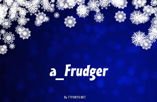 a_Frudger example