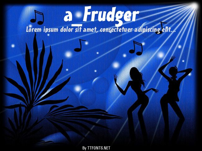 a_Frudger example