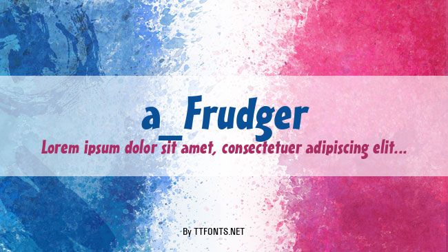 a_Frudger example