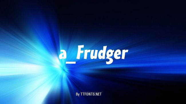 a_Frudger example