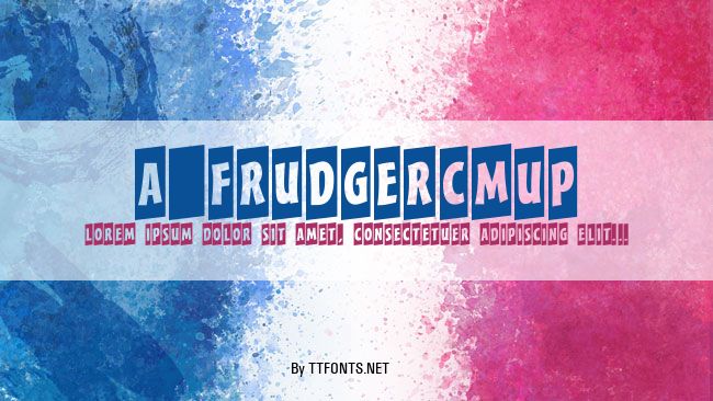 a_FrudgerCmUp example