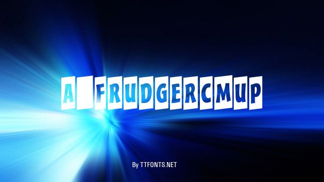 a_FrudgerCmUp example