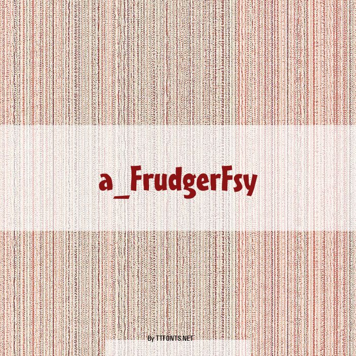 a_FrudgerFsy example