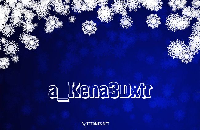 a_Kena3Dxtr example