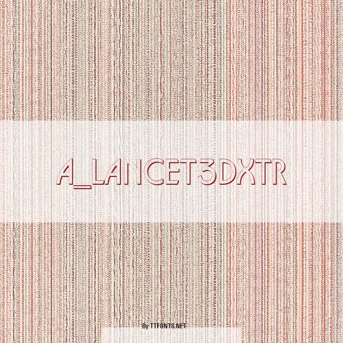 a_Lancet3Dxtr example