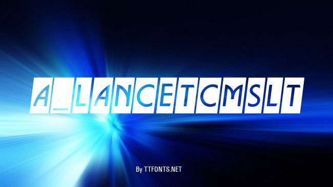 a_LancetCmSlt example