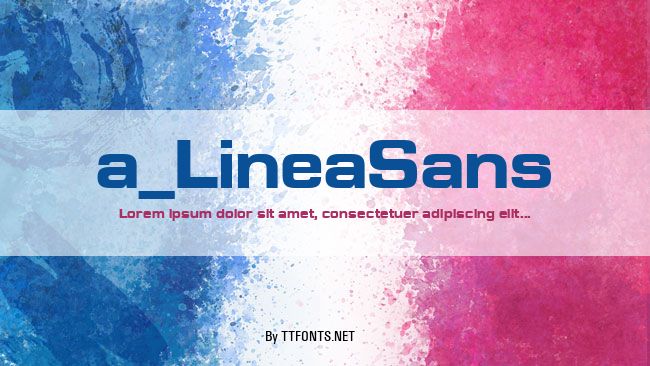 a_LineaSans example