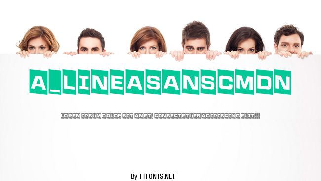 a_LineaSansCmDn example