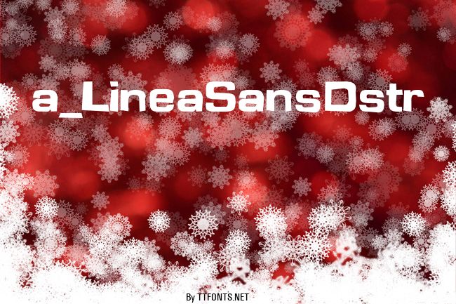 a_LineaSansDstr example