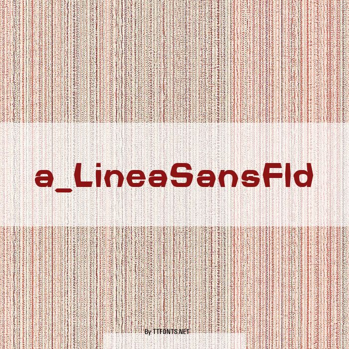 a_LineaSansFld example
