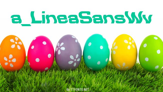 a_LineaSansWv example