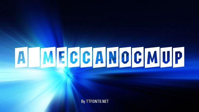 a_MeccanoCmUp example