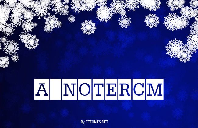 a_NoterCm example