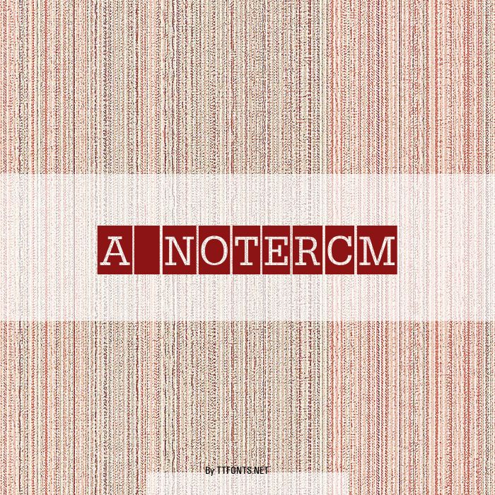 a_NoterCm example