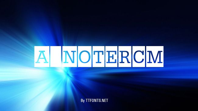 a_NoterCm example