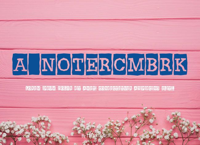 a_NoterCmBrk example