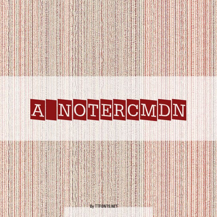 a_NoterCmDn example