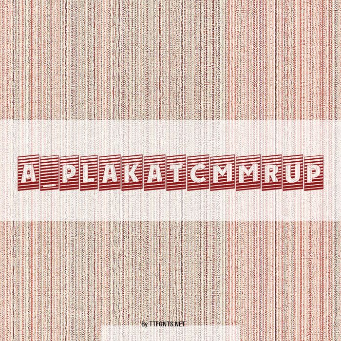a_PlakatCmMrUp example