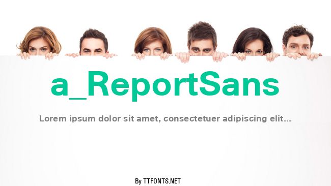 a_ReportSans example