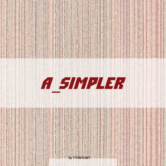 a_Simpler example