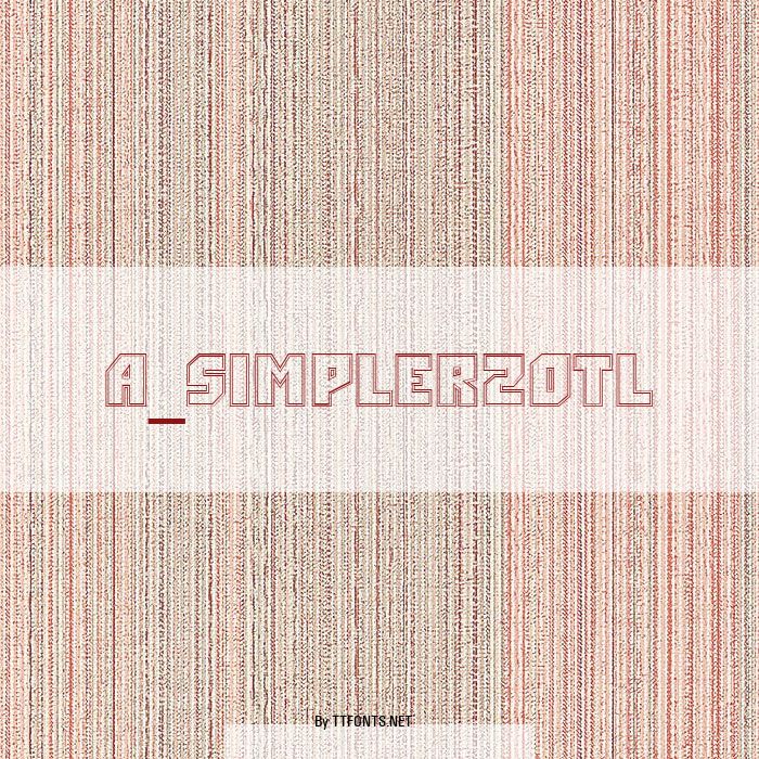 a_Simpler2Otl example